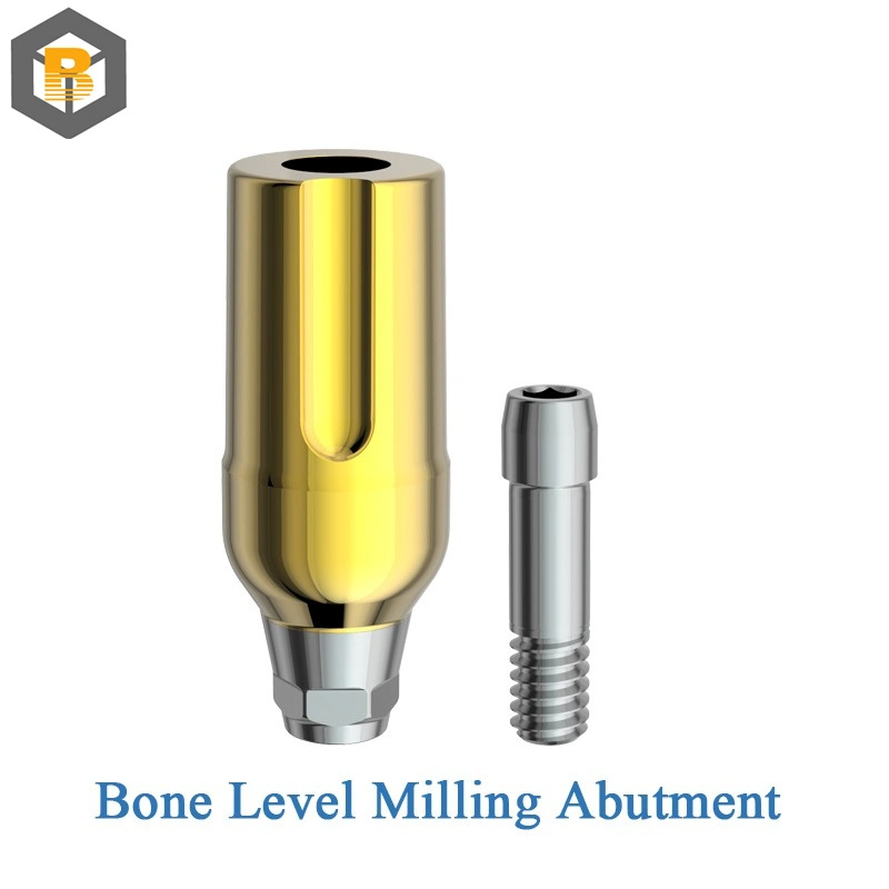 Factory Price Submerged Type Internal Hex Titanium Implant Bone Level Dental Implant Compatible with Osstum Dio Dentium