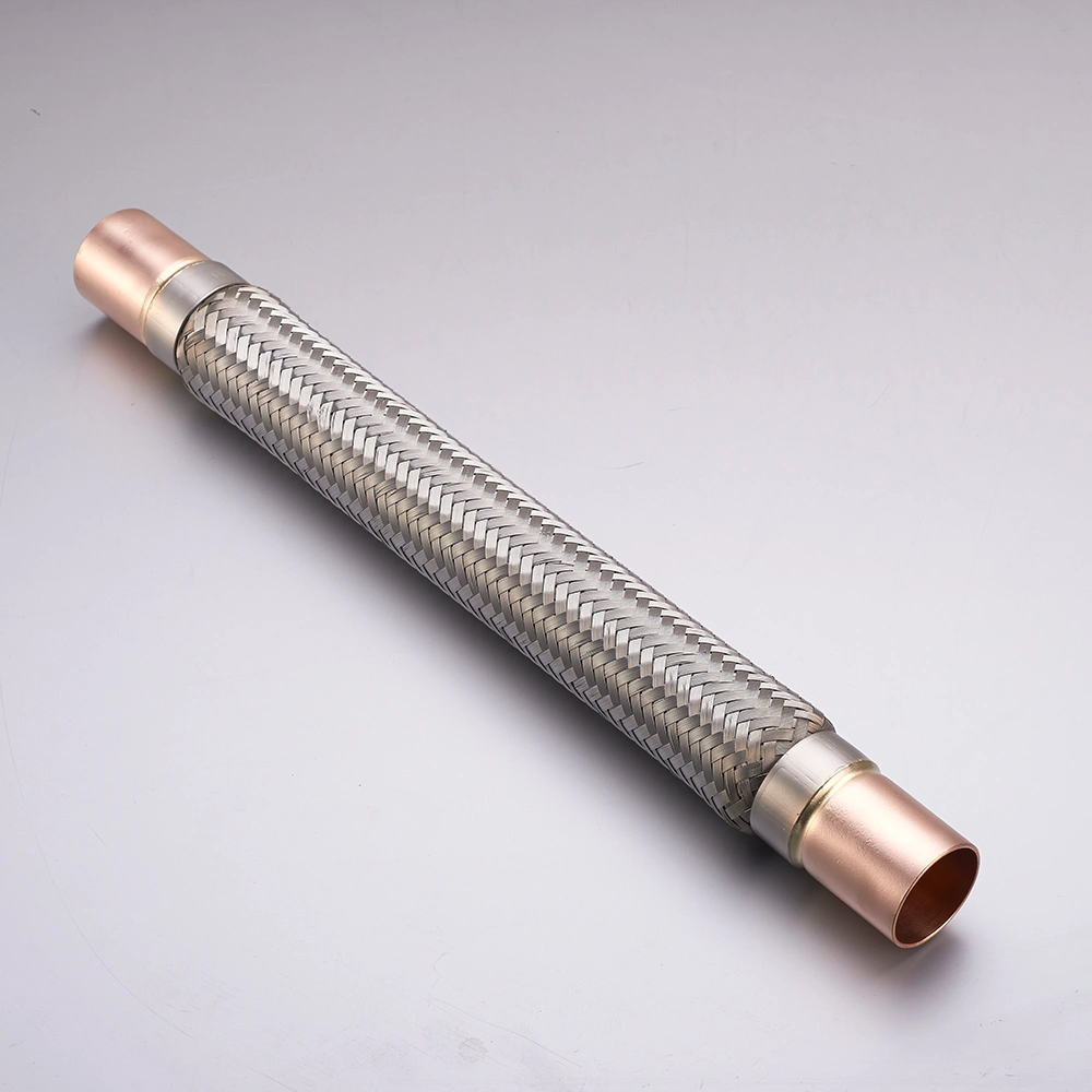 HVAC System Refrigeration Parts Eliminator Shock Corrugated Metal Hose