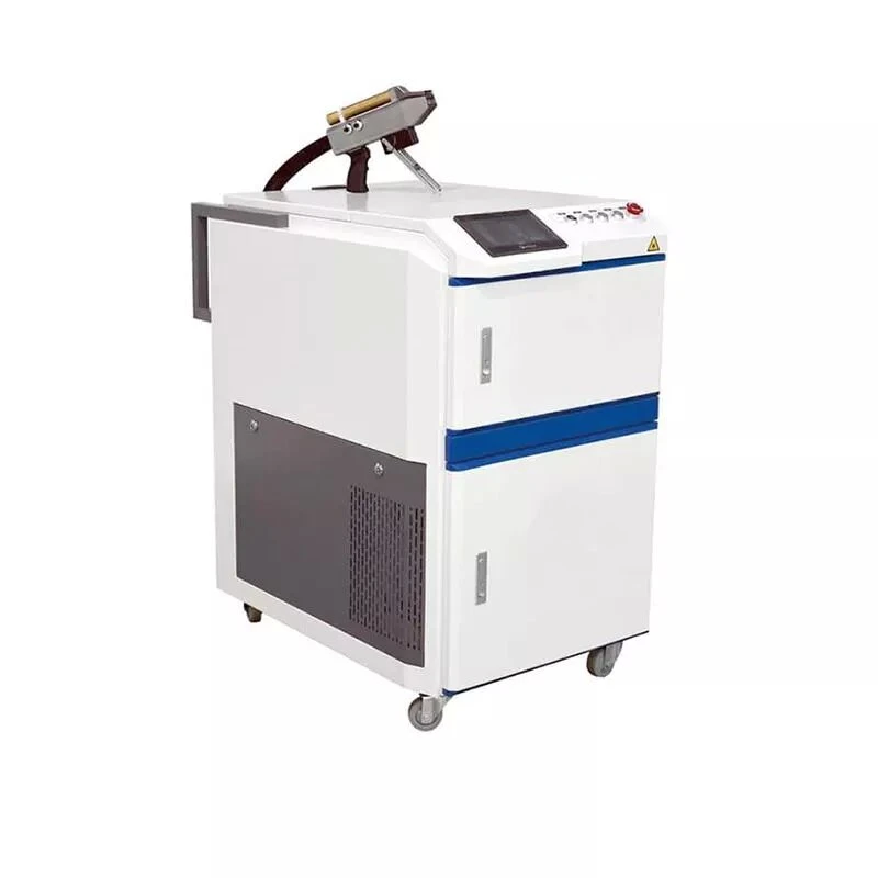 Laser Cleaning Machine 1000W Rust Removing Fibre Optic Laser Cleaning Machine Fiber Laser Remover for Rust Paint Oil Dust