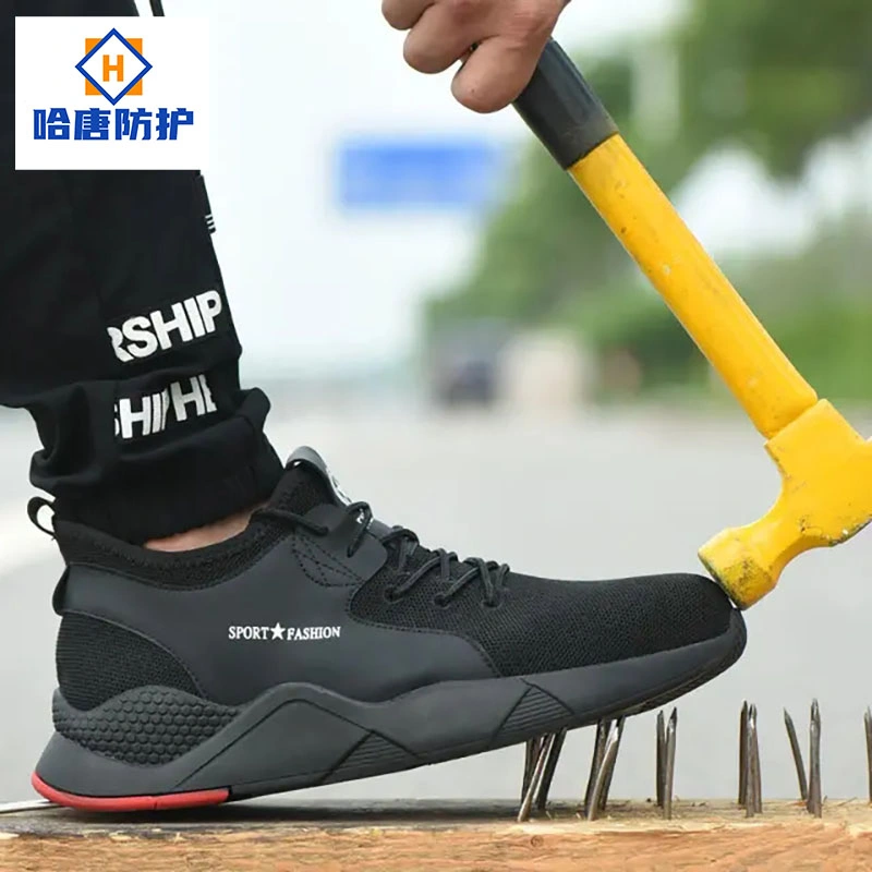 Breathable and Deodorant Safety Shoes Sports Casual Shoes