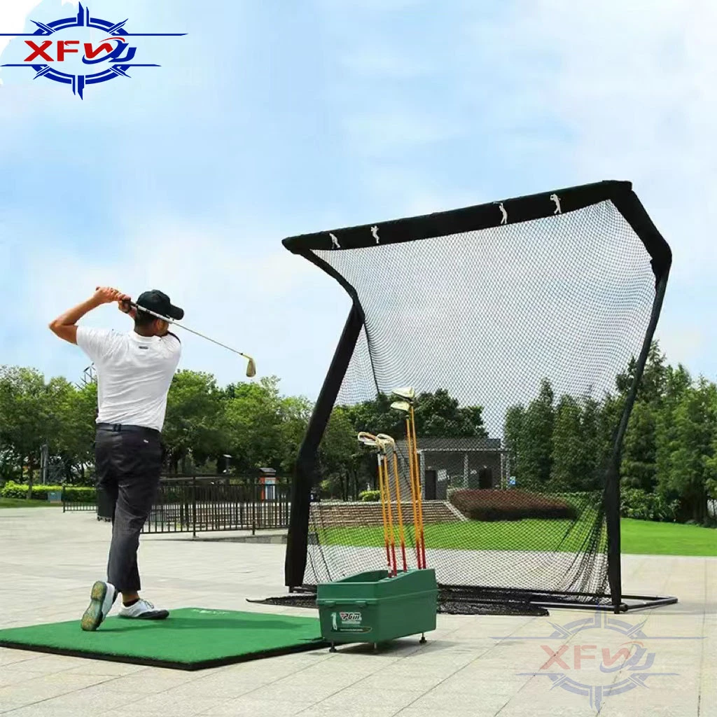 Portable Golf Net Z-Shaped Customized Indoor & Outdoor Practice Hitting Sport Net