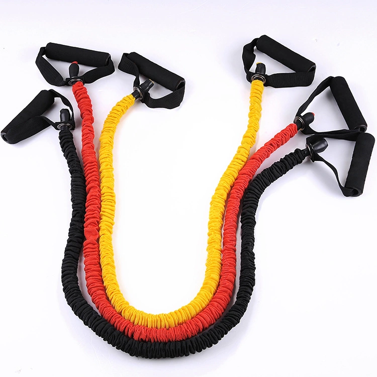 11 PCS Set Resistance Bands Workout Exercise Yoga Fitness Training Tubes