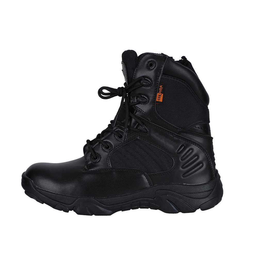 Double Safe Black Outdoor Military Boots Combat Army Tactical Waterproof Hunting Hiking