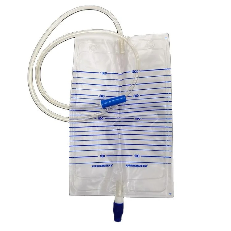 Medical Materials Sterile Medical Disposable Urine Bag Connector Adult Portable Drainage Urine Bag