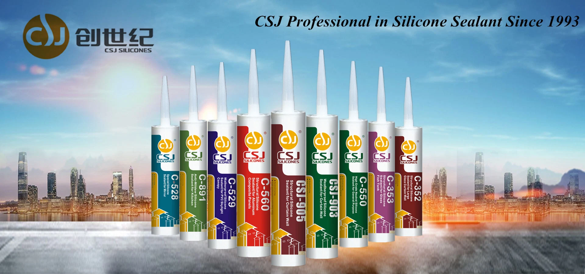 C-529 produtos de cola de silicone aderente para placa de PVC