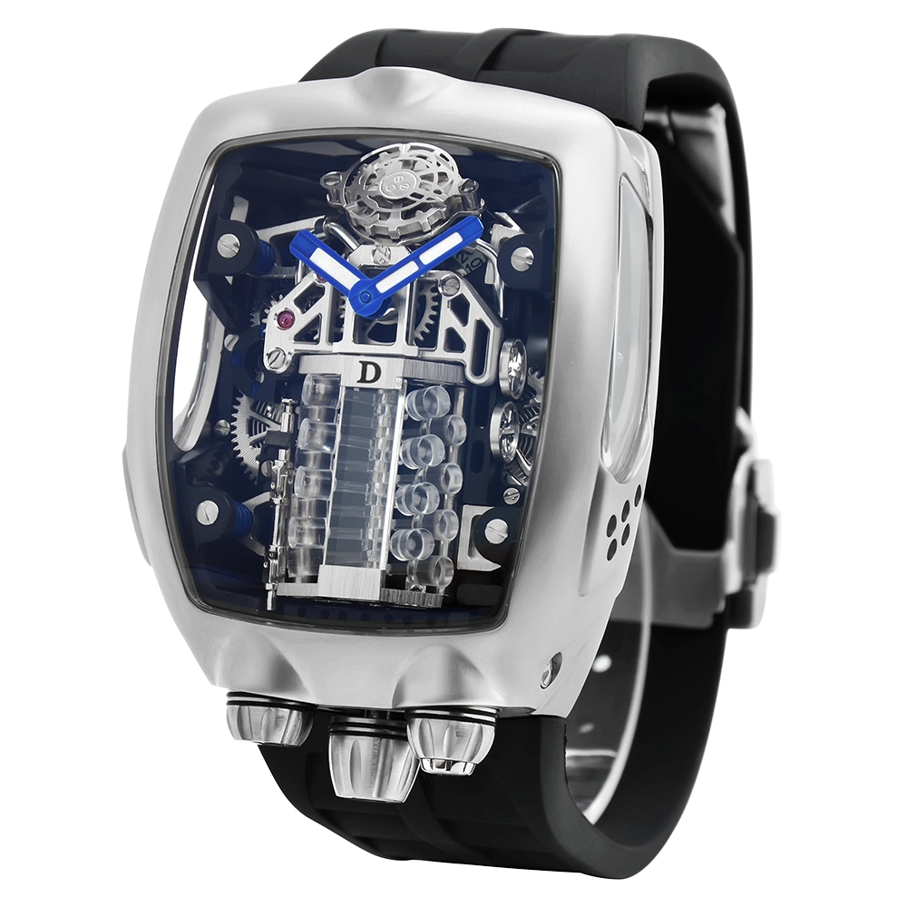 ساعات ميكانيكية شفافة بالجملة للرجال فاخرة Bewell Skeleton Steel ساعة المعصم الرجال شعار مخصص ساعات تلقائية الرجال