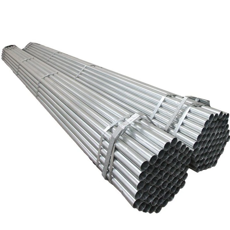 Hot DIP Galvanized Round Steel Pipe / Gi Pipe Pre Galvanized Steel Pipe Galvanized Tube for Construction