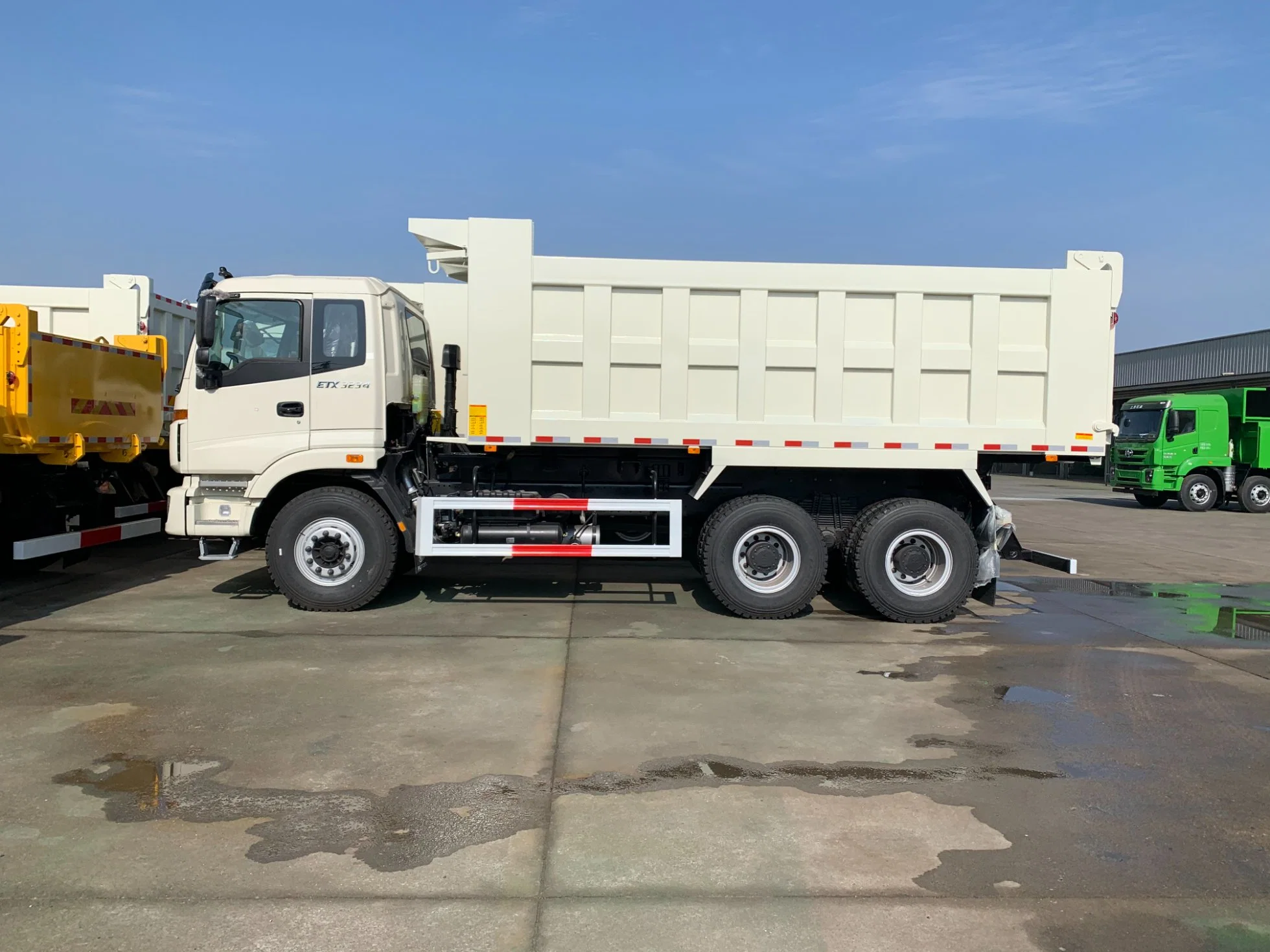 6X4 camión volquete 10 Wheeler Marca Foton para la venta