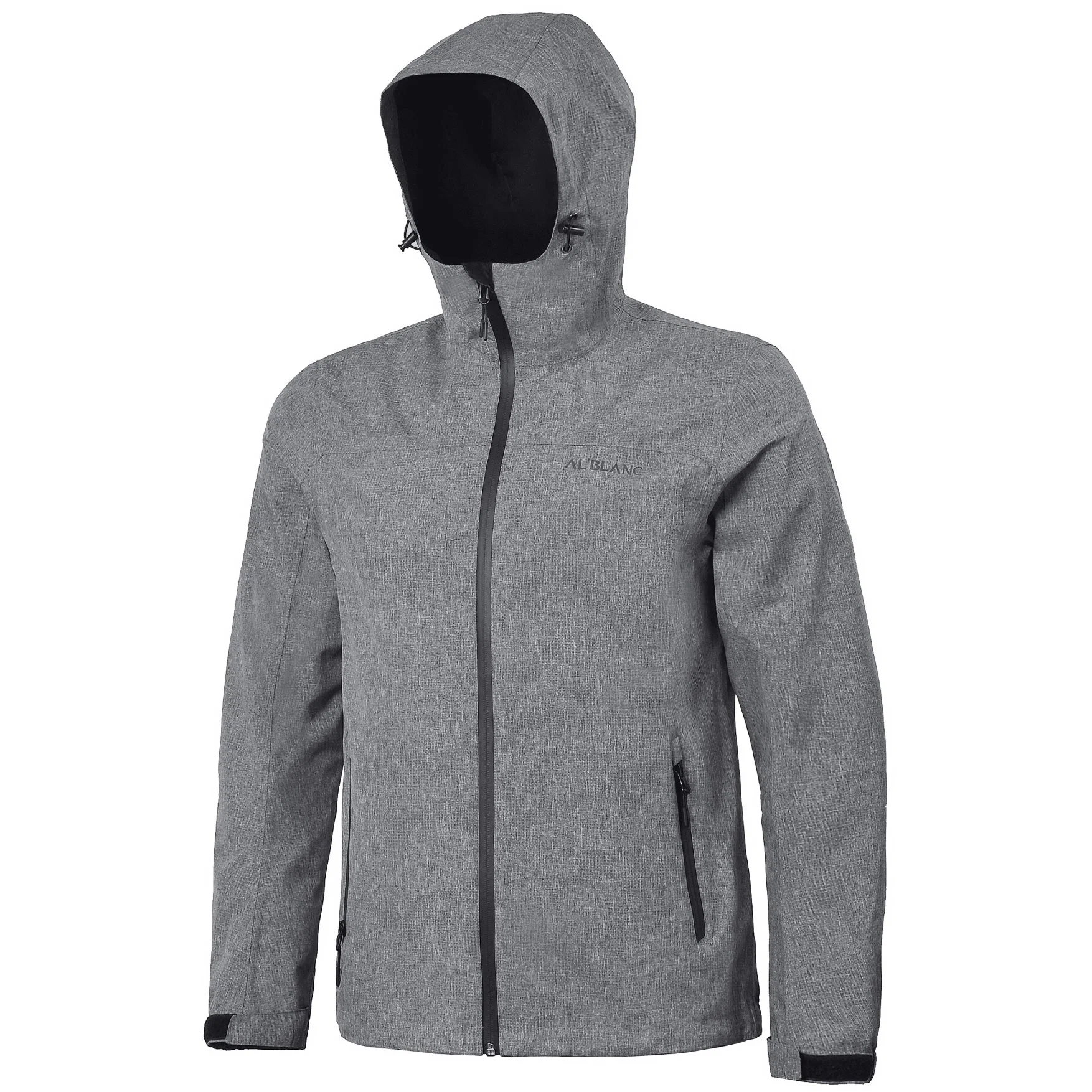 High Quality Men Outdoor Sportswear Breathable Waterproof Windproof Windbreaker Rain Jacket with Hood