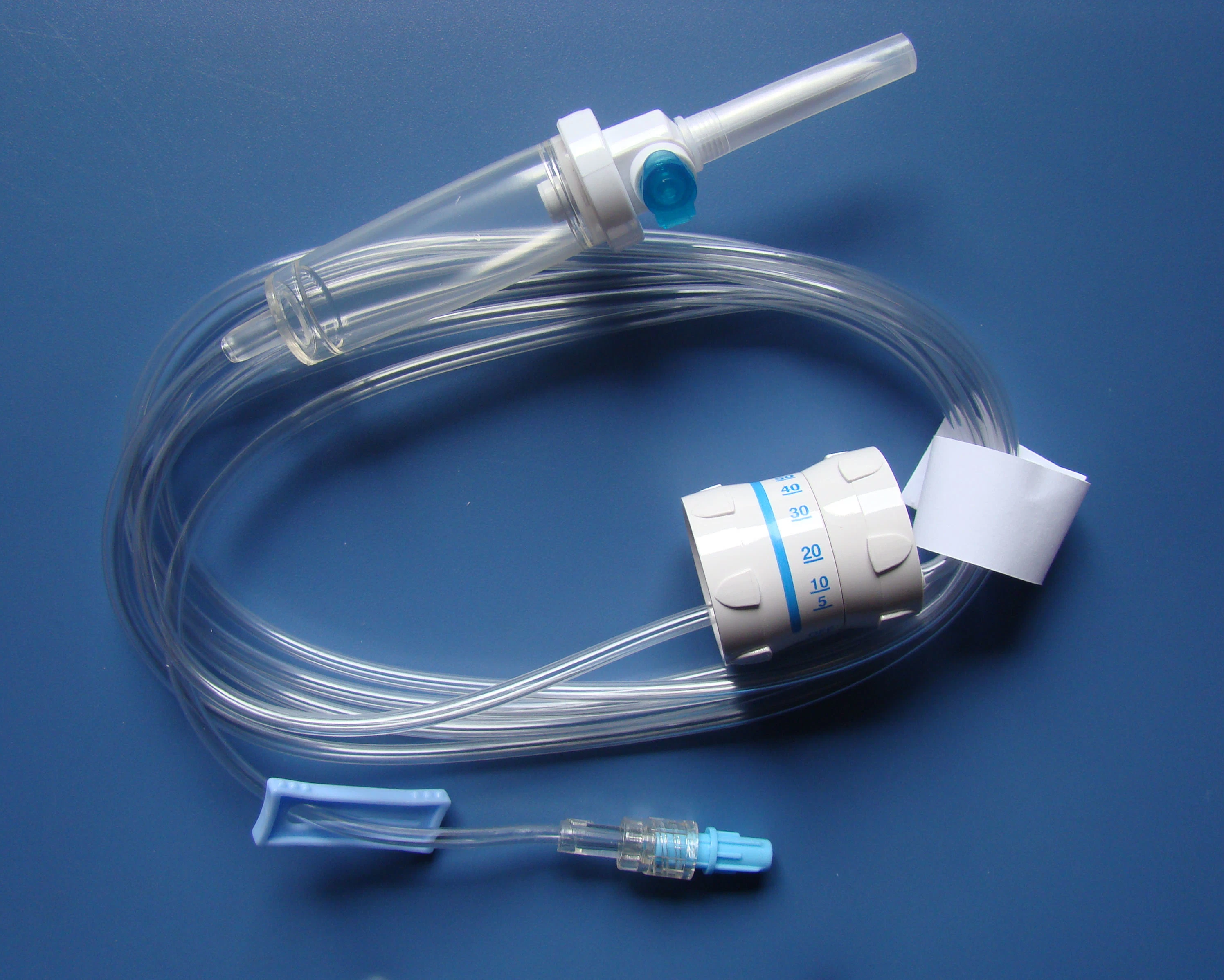 Disposable Medical Y Type Infusion Set Spike with Air Vent