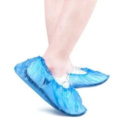 Factory Cheap Antiskid Shoe Plastic Cover Surgical CPE Water Proof Disposable Shoes Cover