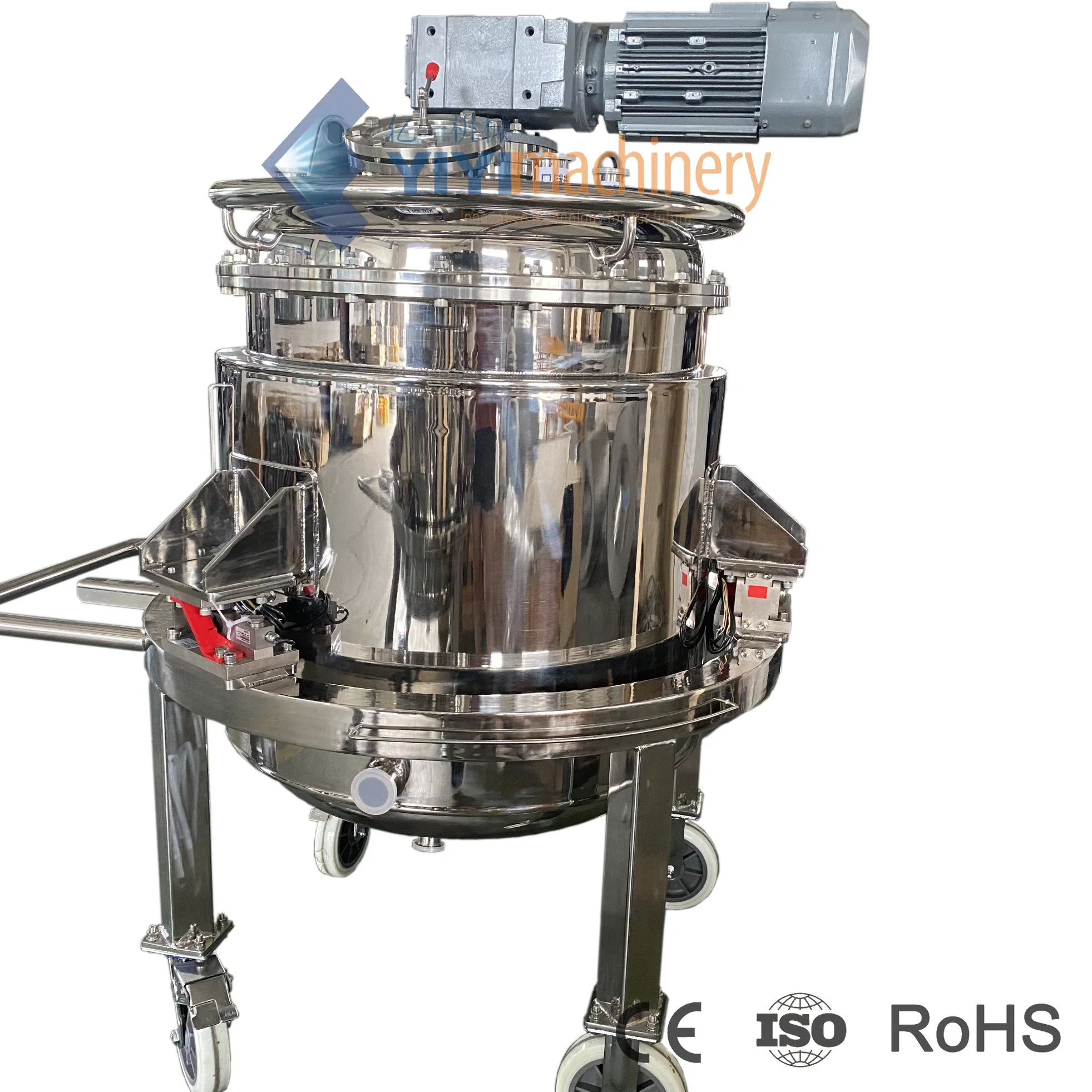 Pharmaceutical Grade Steel Vessel Blender Industrial Agitator Vessel