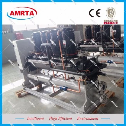 Water Cooled Scroll Chiller for Resident Hotel Central Air Conditioner