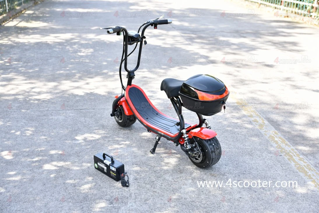 Caliente estilo 1000 vatios 60V 2000W 3000W 5000W grasa eléctrica Scooter neumático batería extraíble Citycoco Europa carretera Legal