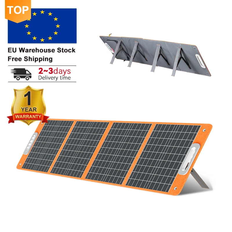 Hochwertige Outdoor Travel Fast Ladegerät 100W 120W 200W 150W OEM / ODM Flexible faltbare tragbare Solarpanel Fabrik