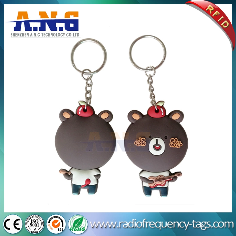 ISO 7816 RFID Contact Smart Card Keyfobs for Hotel Keys