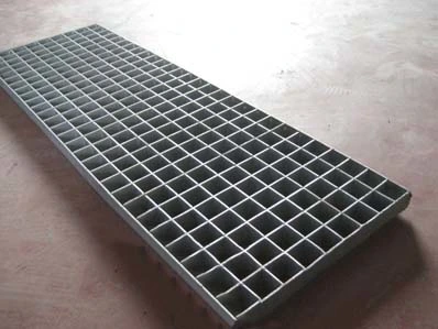 High Strength Safety Fireproof Stair Tread Welded Steel Grating