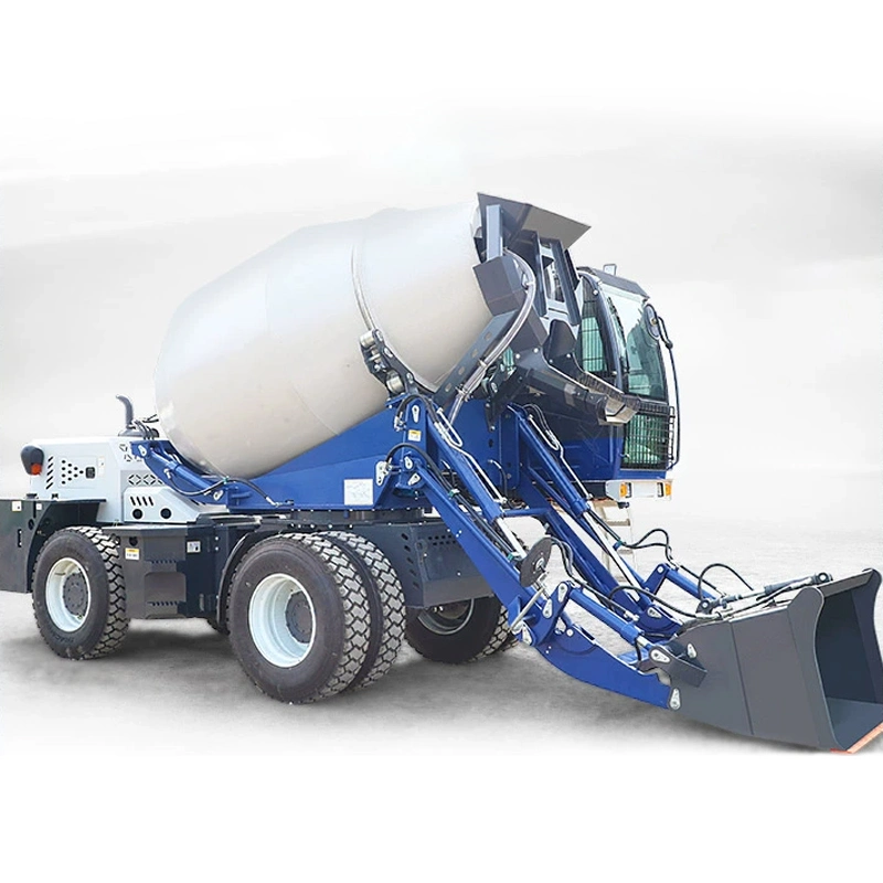 Self Loading Concrete Mixer Truck Construction Equipment for Sale