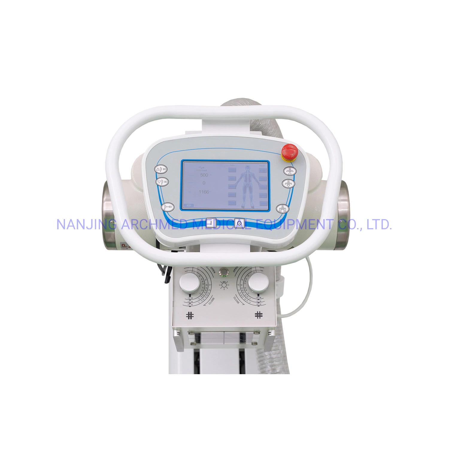 Appareil de radiographie numérique à table haute fréquence d'origine 50 kw 630 mA