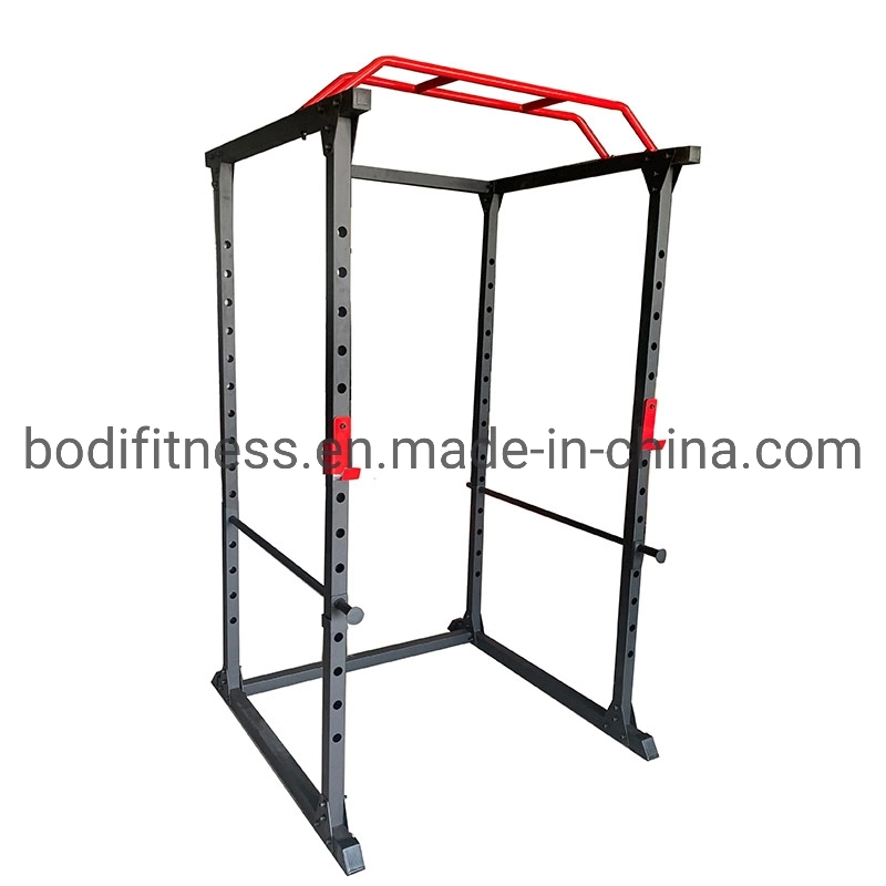 Top Quality Gym Equipment Multifunction Half Power Rack Super Squat Station Power Cage