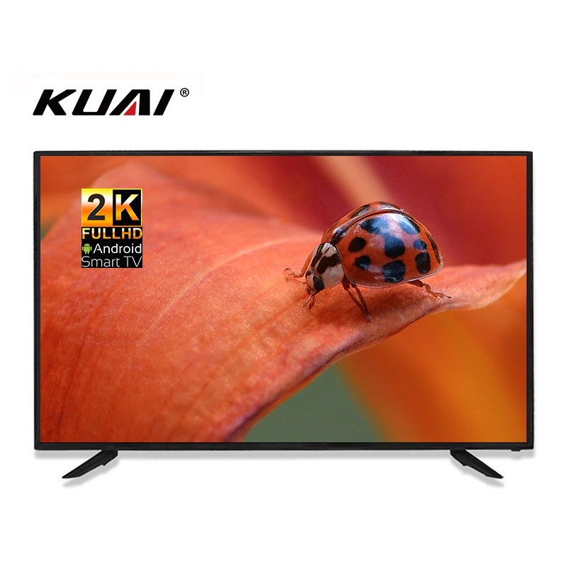 Kuai televisión LCD de 4K de Sustituir la antena de TV Smart TV LED 55 pulgadas de 4K Android Qled OEM LED Monitor TV