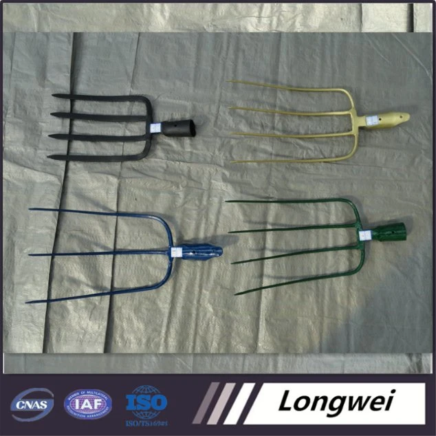 High quality/High cost performance  Garden Fork Steel Fork Head Railway Steel Fork