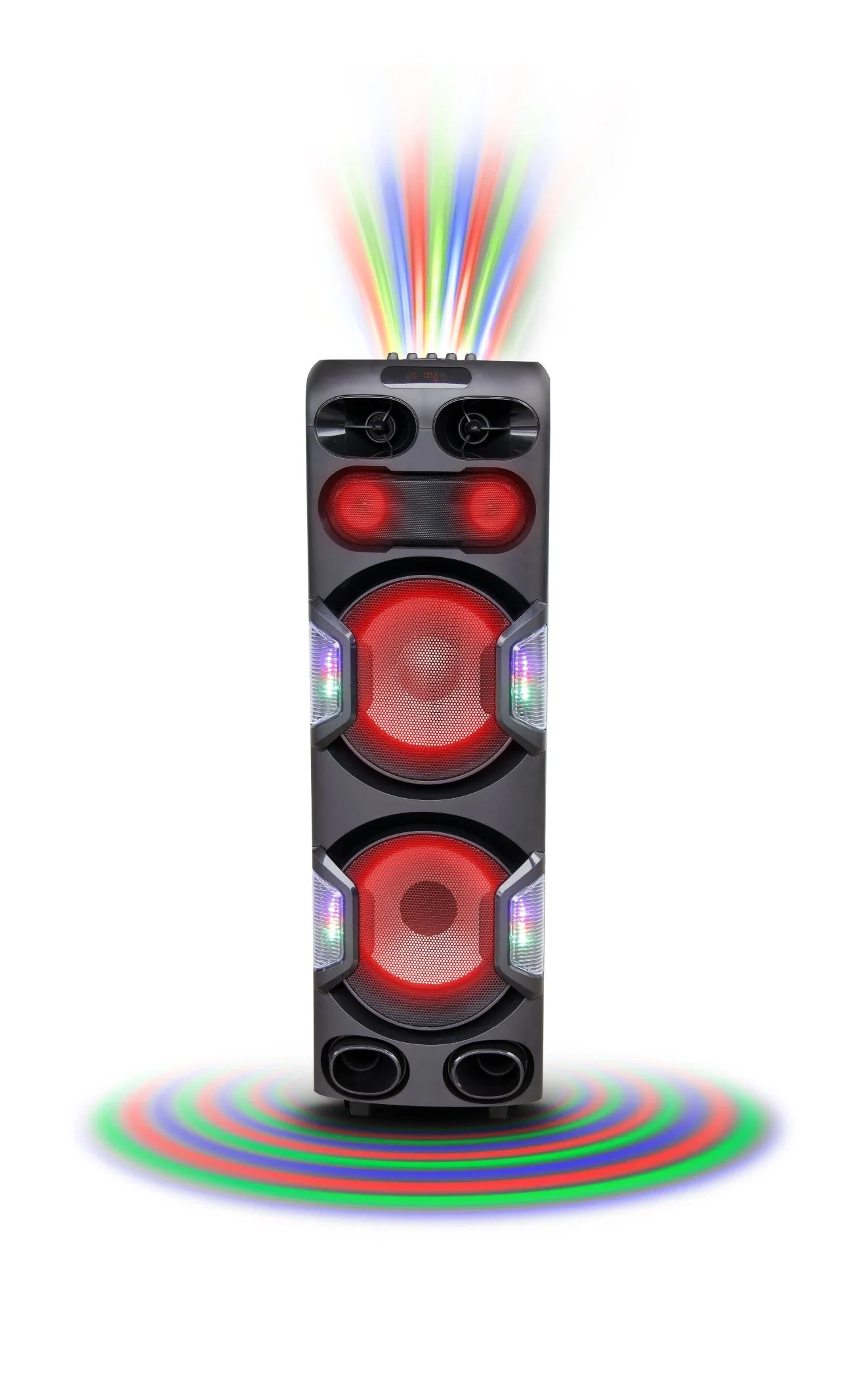 Dual 10 Inch Private Sound Equipment with Laser Light for Speaker