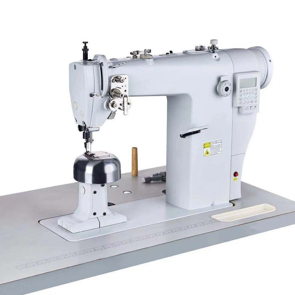 Peluca de pelo semi-automático haciendo 810 Máquina de coser de uso doméstico profesional Single Doble aguja cosiendo Hat pelucas de la máquina de coser industriales