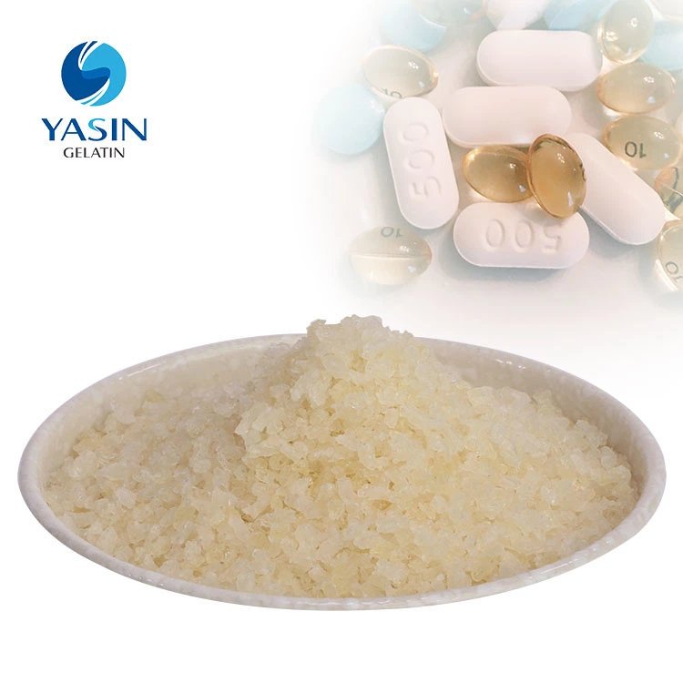 Bulk Halal Animal Bovine Medical Grade Gelatin Powder for Capsules