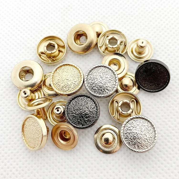 Colorful Making Custom Enamel Chinese Metal Snap Buttons for Clothing