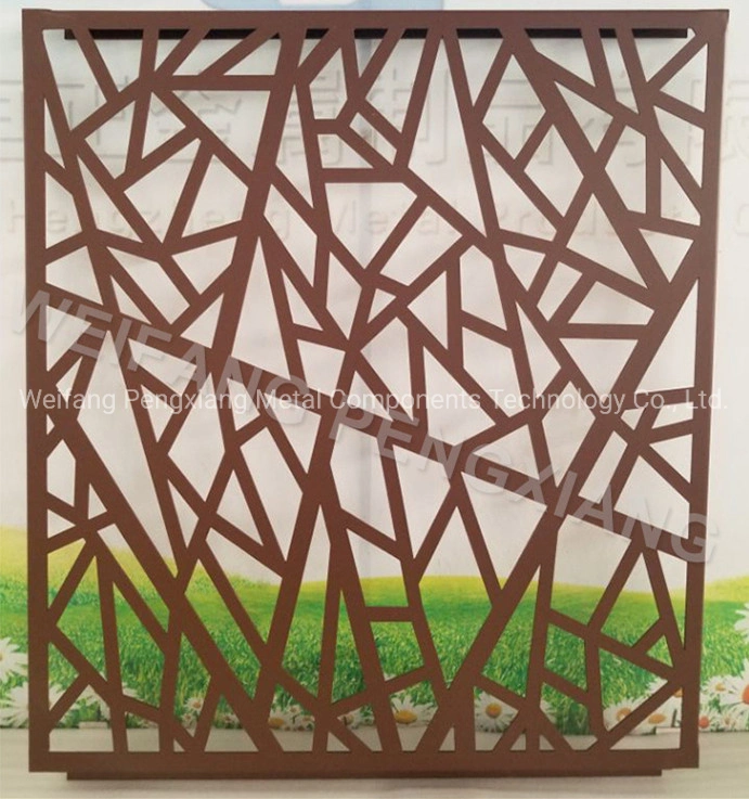 ODM/OEM Laser Cut Garden Screen Fencing Decorative Outdoor Metal Screen