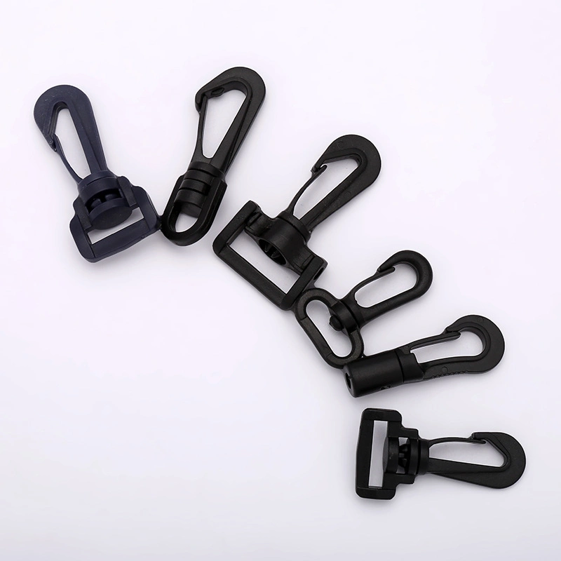 Wholesale/Supplier High quality/High cost performance  Grey Color Snap Clip Plastic Spring Snap Hooks for Bags