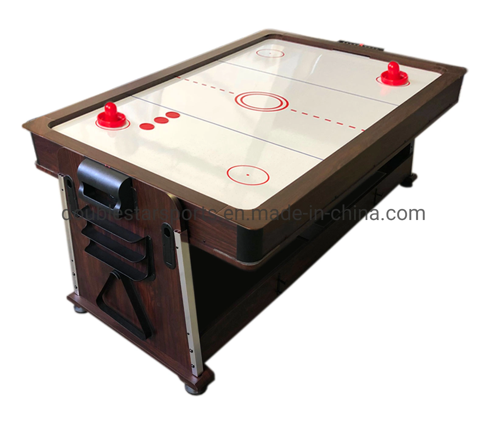 3 in 1 Multi Games 7FT Rotating Billiard Pool Air Hockey Table with Dining Top Table Tennis Top