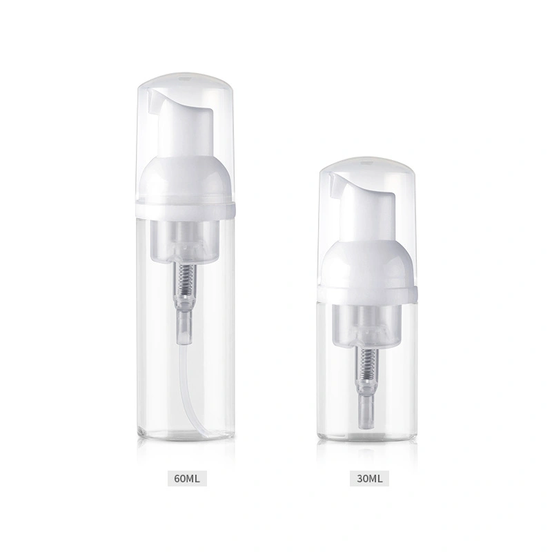 30ml 50ml 60ml Kosmetik Seife Schaum Hautpflege Serum nachfüllbar Airless Lotion Pet Pump Flasche