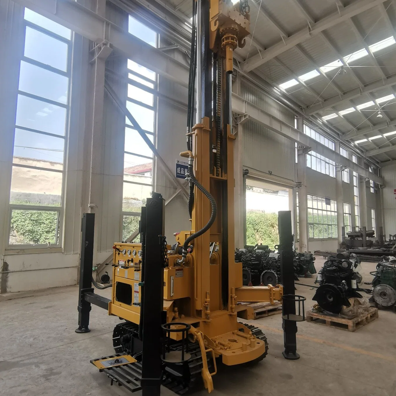 200/300m Water Well Drilling Machine Hydraulic Pneumatic Drilling Rig