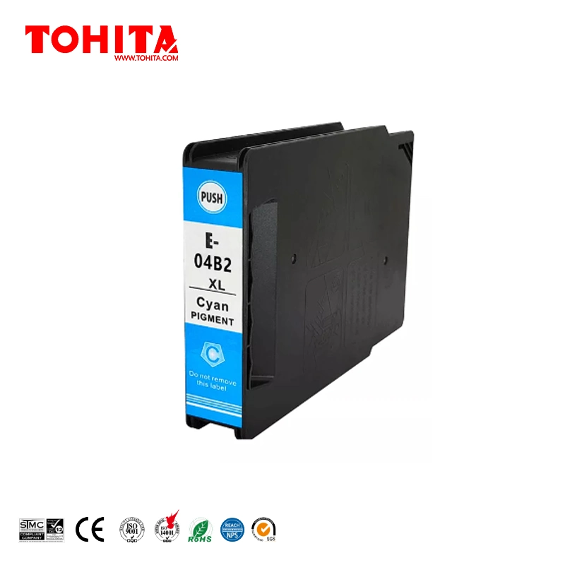 Ink Cartridge T04b1 T04b2 T04b3 T04b4 C13t04b140 C13t04b240 C13t04b340 C13t04b440 for Epson Wf-C8190 8690 8100 8190 Tohita