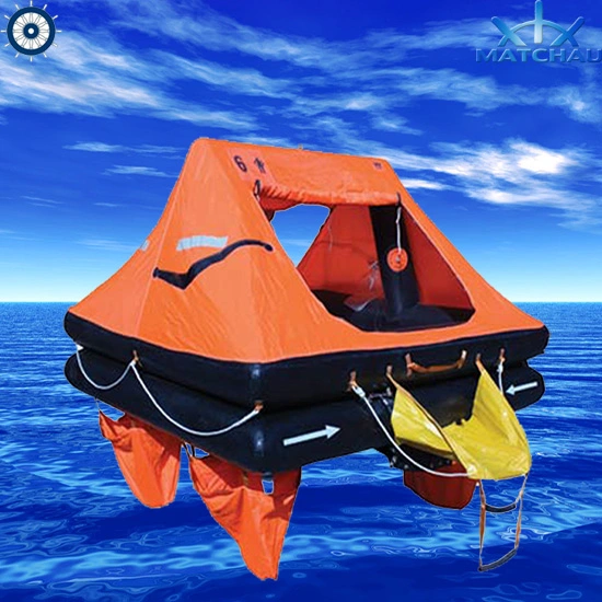 Manufacture Safety Solas Marine Life Saving Raft Marine Equipment Liferaft