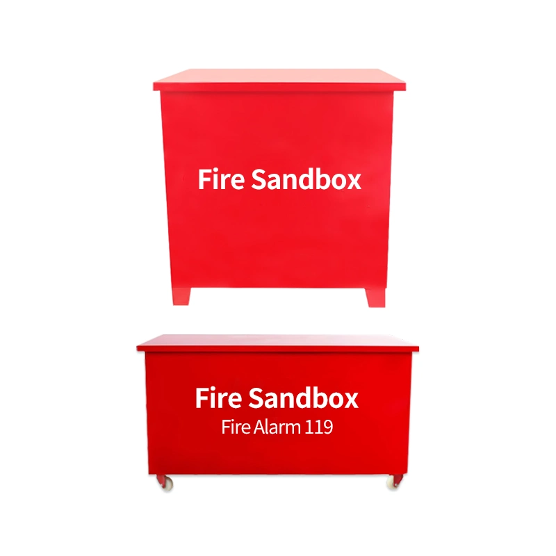 Factory Good Quality Rescue Equipment Red Fire Sand Box for Fire-Fighting