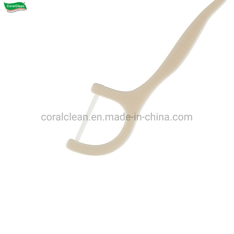 High Quality Manufacturer Expanding Floss Toothpick Dental Flosser Floss Picks