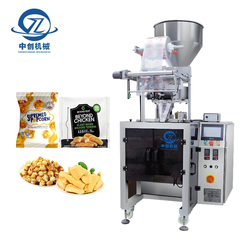 Zhongchuang Machinery Custom Automatic Nugget Muffins Moon Cake Mochi Mini Donut Milk Butter Microwave Popcorn Packing Machine