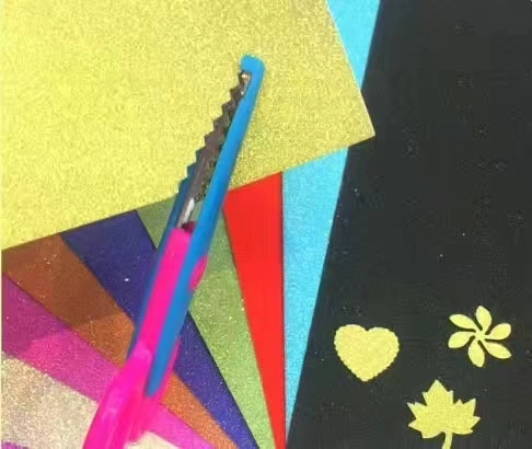 Cheap Shiny Packaging Glitter Paper with Custom Style