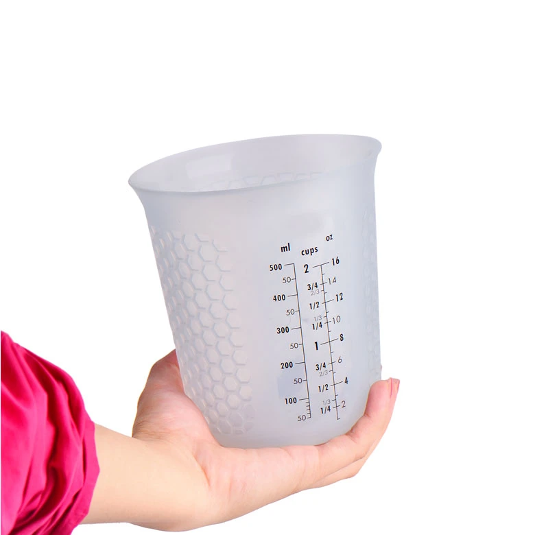 BPA Free Kitchenware Measuring Tool Silicone Measuring Cup