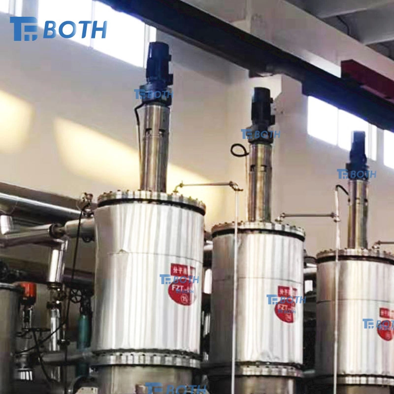 High Efficiency Multistage Wiped Film Molecular Distillation Machine for Oil Extraction