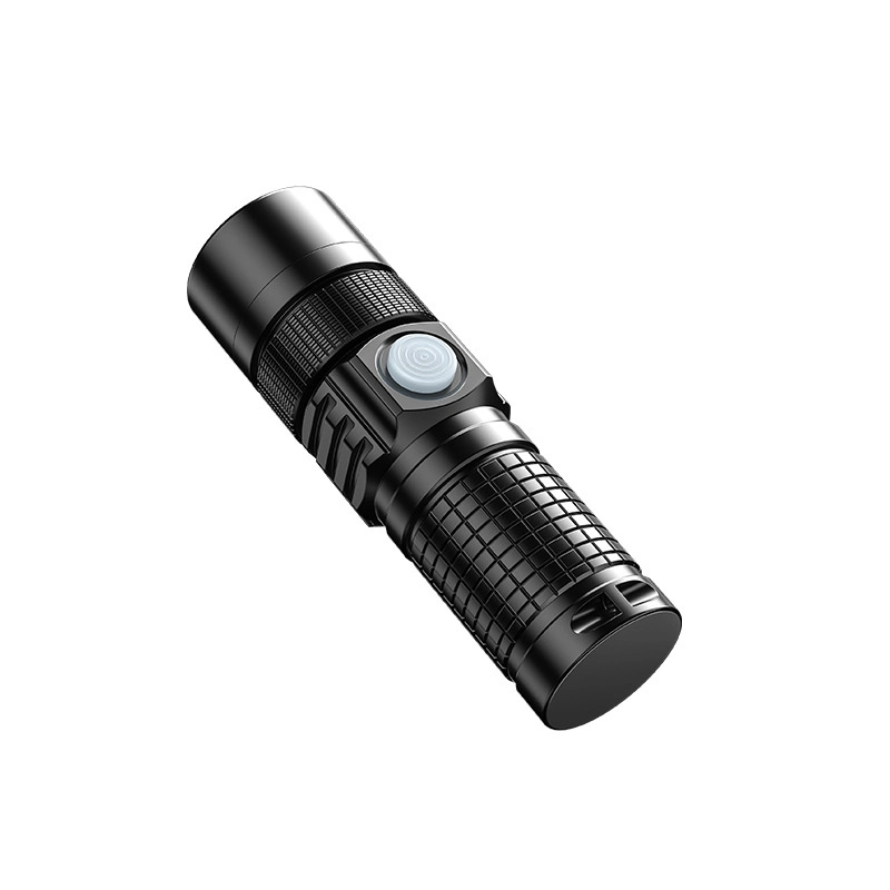 Mini Portable Aluminum Zoomable LED Torch Flashlight