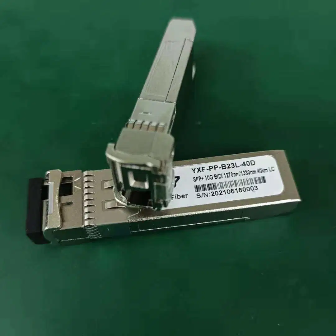 Transceiver 10g Bidirectional Fiber Optic Module Wavelength Rx1270nm/Tx 1330nm 40km Distrance