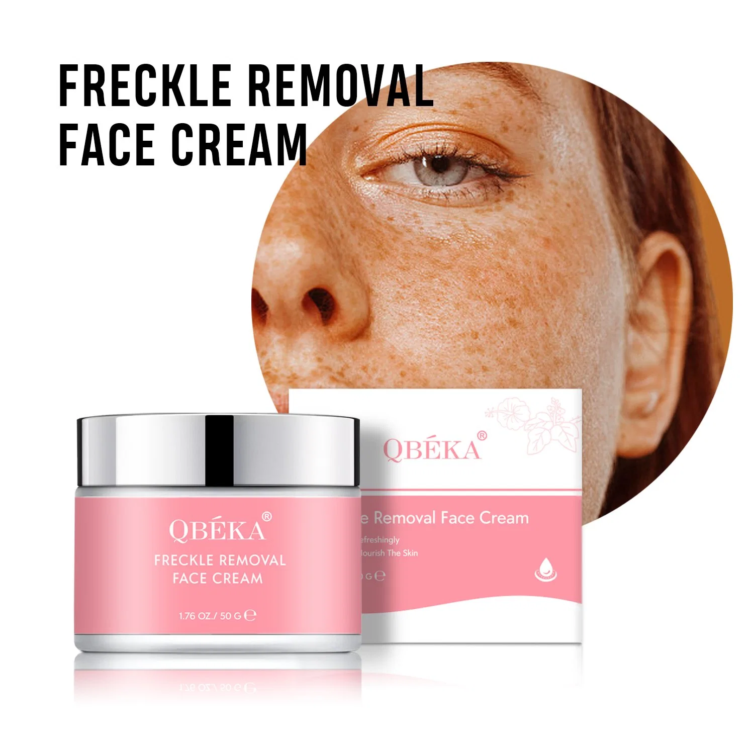 Dunkle Flecken Gesichtscreme OEM Cosmetic Best Freckle Removal Cream Private Label Brightening Dark Spot Entfernen