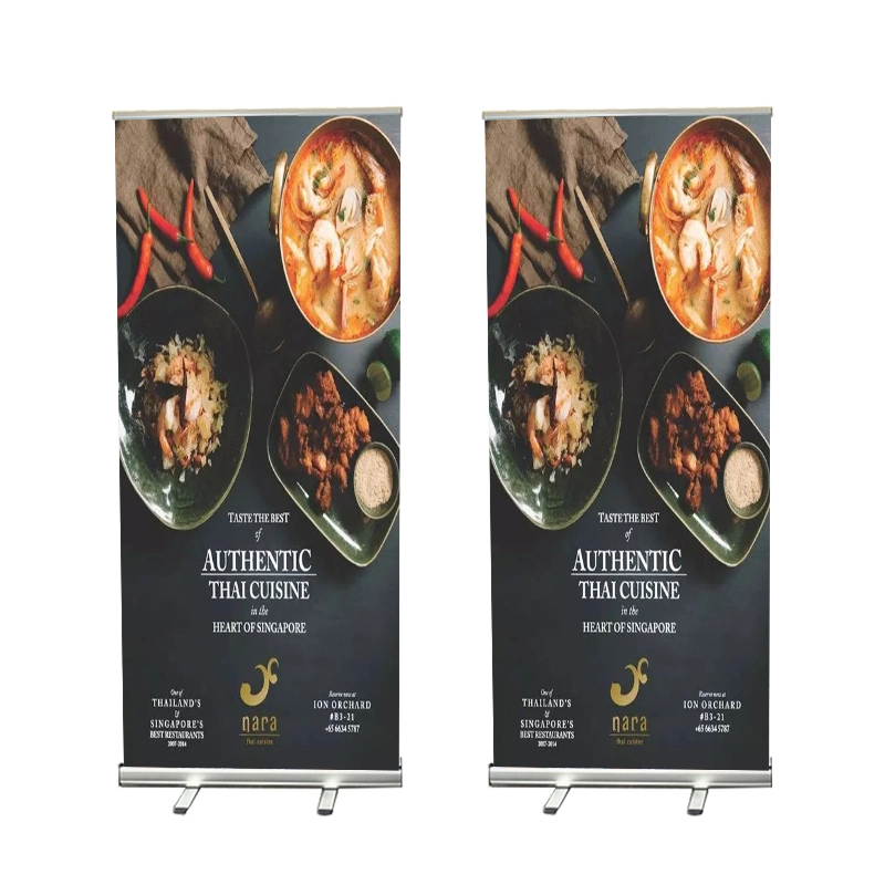 Roll up Banner Free Printing Roller Banner Pop up Banner Stand for Display