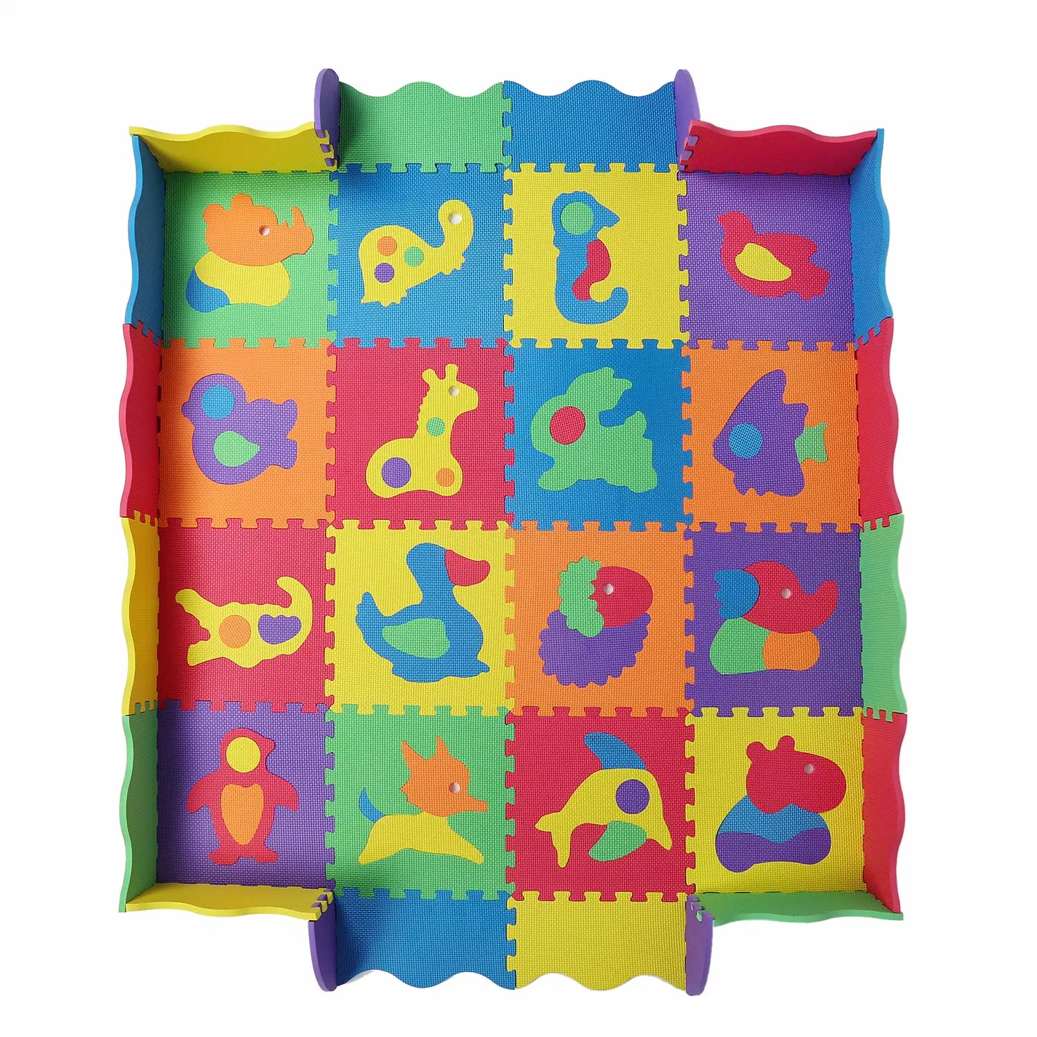 Puzzle Pad für Kinder Spiele 29,5 * 29,5cm Schaum Matte