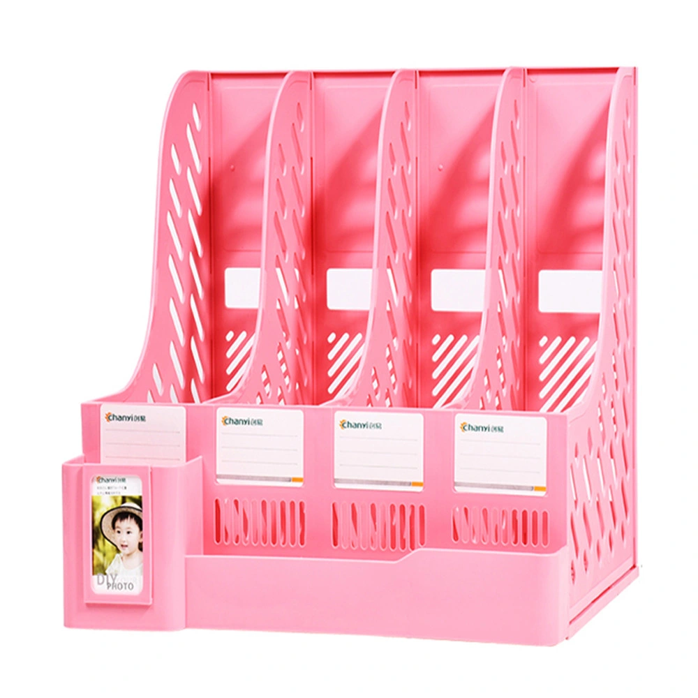 High quality/High cost performance  Hot Sell File Basket Desk Plastic File Rack