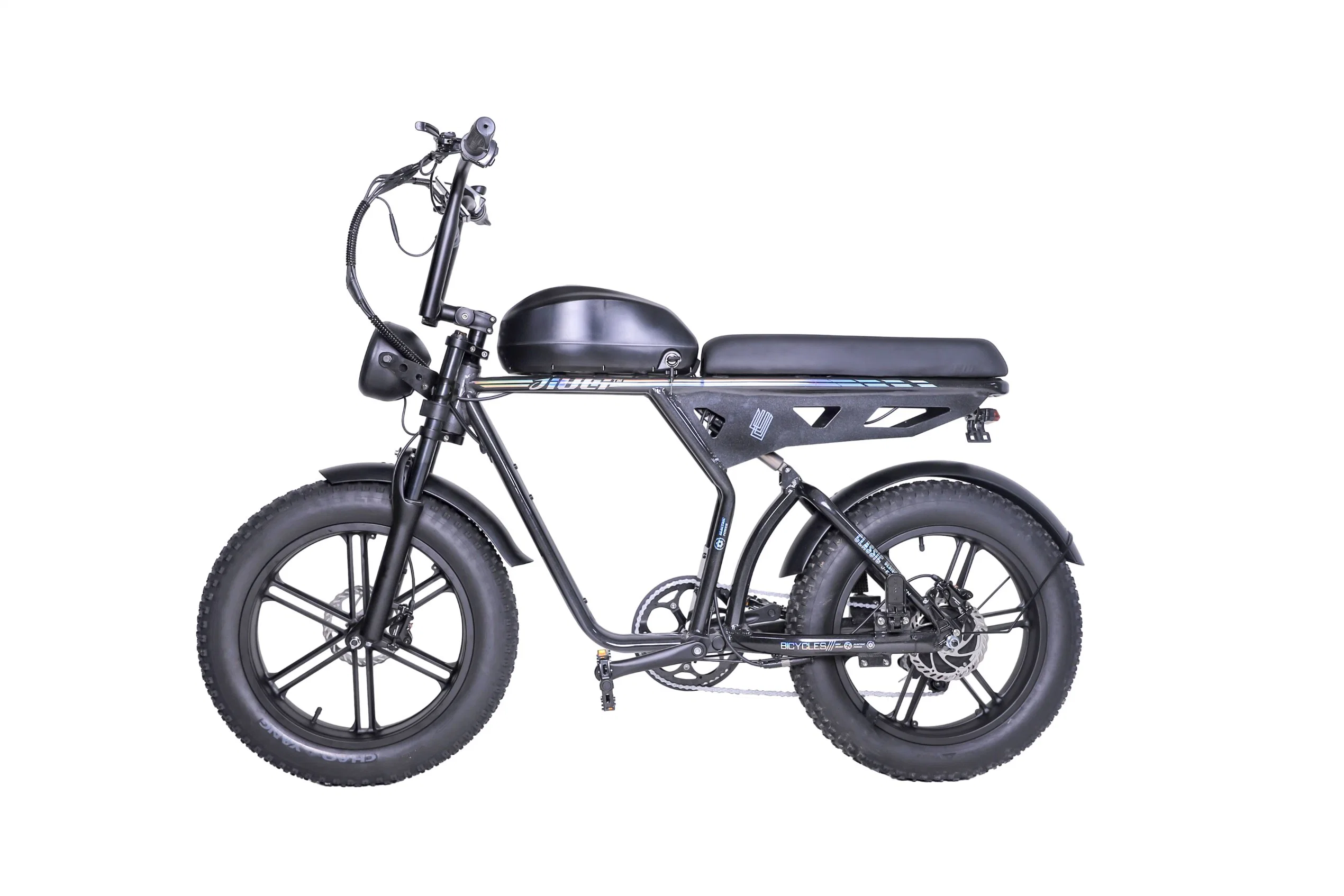 20*4.0 Fat Tire ذكر الجبال وإطار الألومنيوم للتنقل الدراجة الكهربائية E-Bicycle Ebike محرك ثنائي متوفر في المخزون في الولايات المتحدة، بما في ذلك الشحن